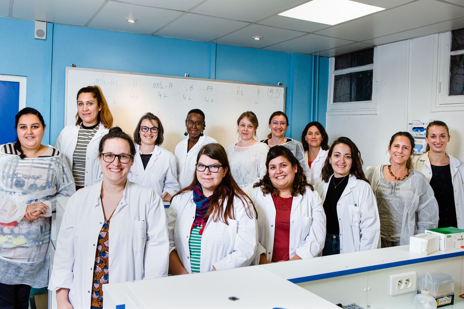 Equipe en formation - Campus EFS_© EFS Frédérique Plas
