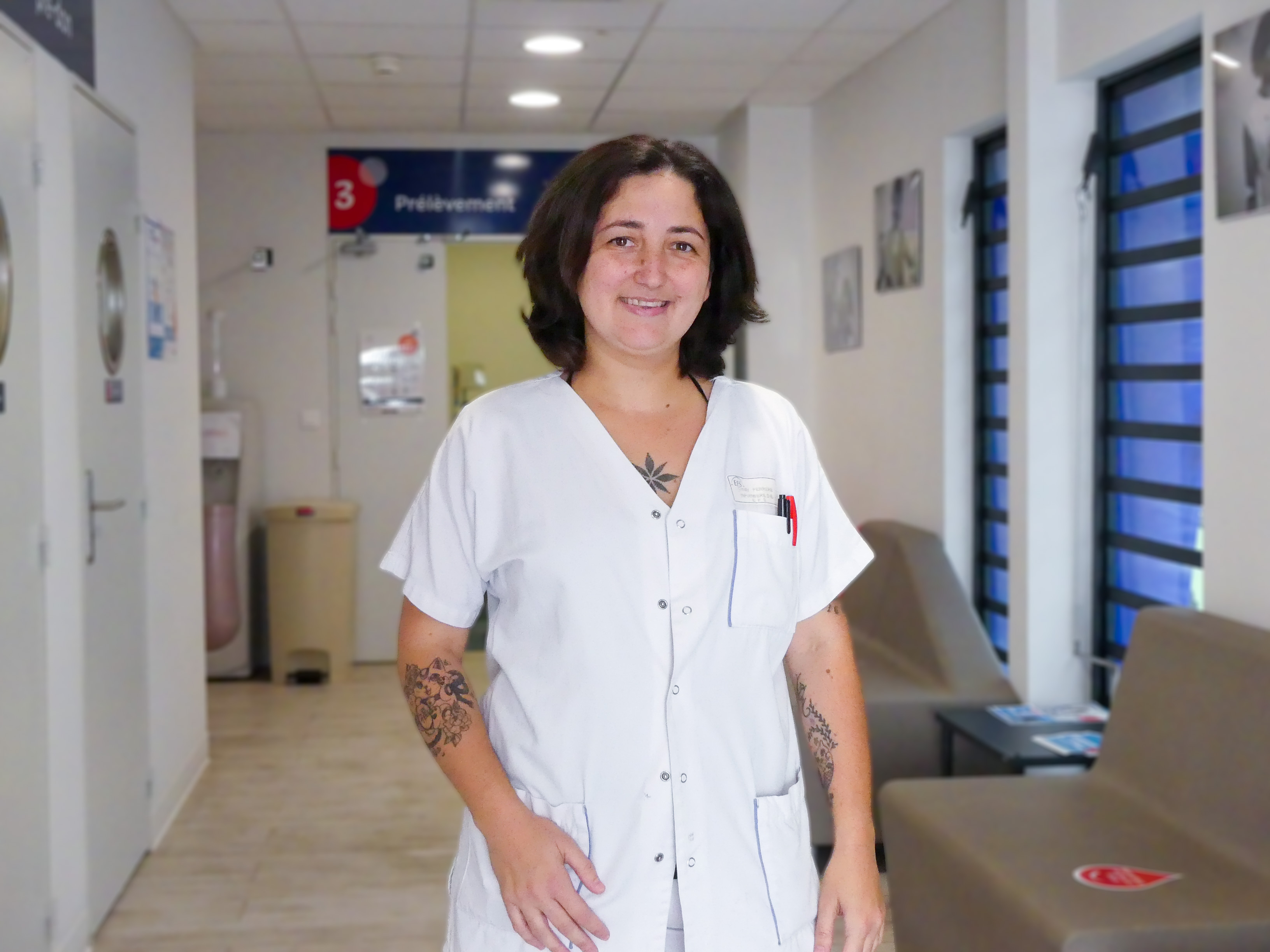 Cindy - Infirmière à EFS à la Réunion Océan Indien 