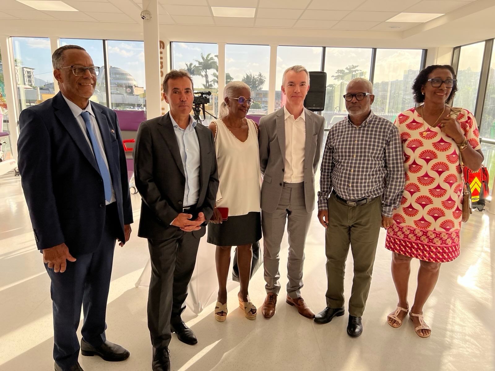 Inauguration maison du don Fort-de-France