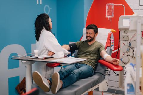 Donneur de plasma MDD de Toulouse Lapeyrouse_© EFS Johanne Alcidi