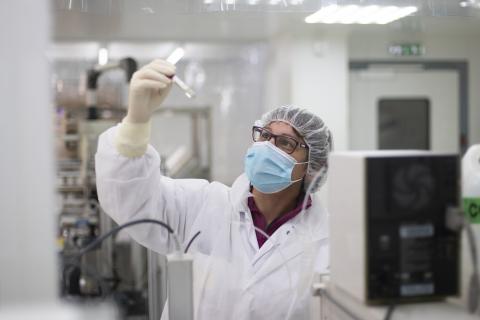 L’unité de production de réactifs de l’EFS, site de Marseille© EFS Thomas Gogny