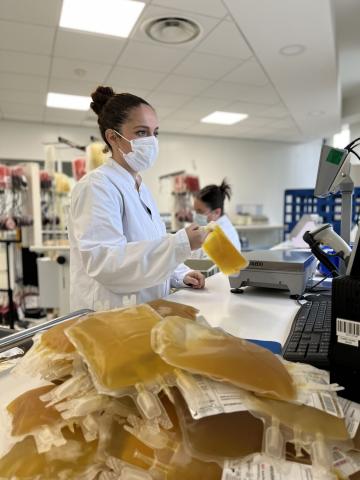 Poches-de-plasma_© EFS Marguerite Lefebvre