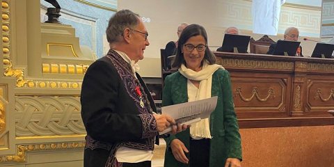 France Pirenne à l’Académie Nationale de médecine