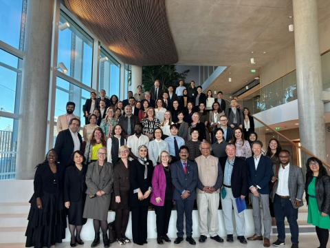 Participants au forum mondial des centres collaborateurs de l'OMS
