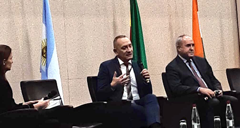 François Toujas, président de l’EFS participe au global positive forum 2018