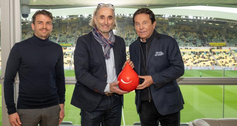 Le FC Nantes officialise son engagement en faveur du don de sang
